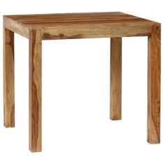 Vidaxl Jídelní stůl z masivního sheeshamového dřeva 82 x 80 x 76 cm