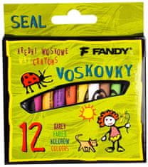 FANDY Pastelky voskové 12 Seal