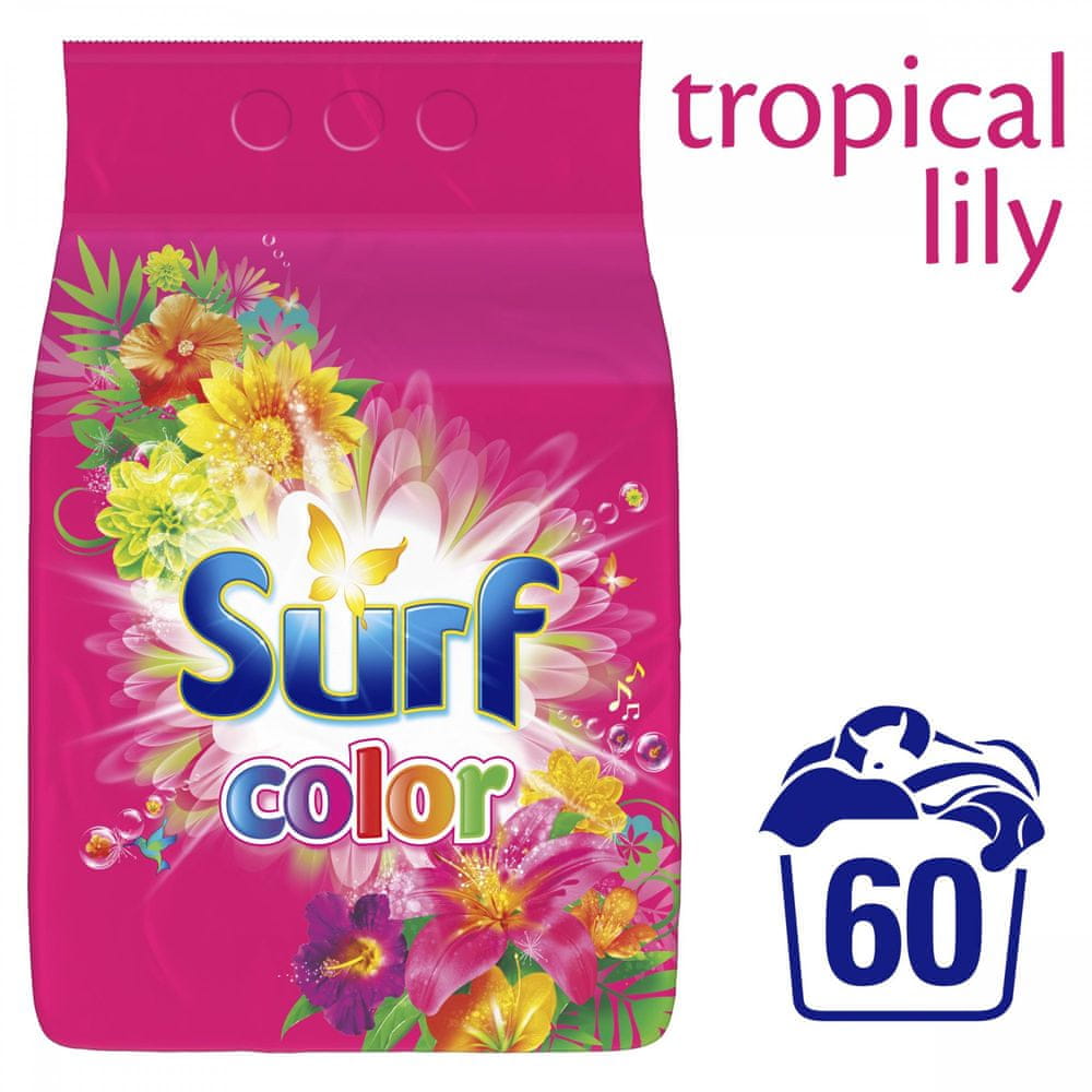Surf Color prášek Tropical Lily & Ylang Ylang 3,9 kg (60 praní)