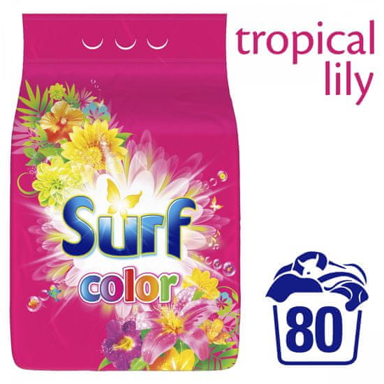 Surf Color prášek tropical 80 pracích dávek