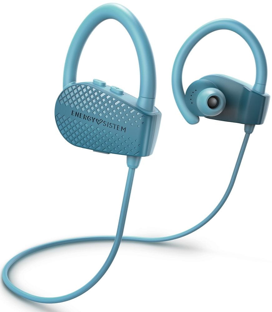 Energy Sistem Earphones Bluetooth Sport 1+, modrá