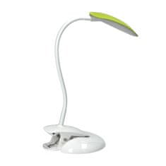 Solight  LED stolní lampička stmívatelná 5W/4000K/300Lm bílá s klipem