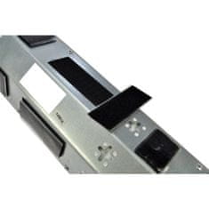 Solight  Prodlužovací přívod - 4 zásuvky, 1,5m, 3x 1mm2, IP20, rohový design, stříbrný