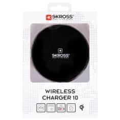 Skross  Bezdrátový nabíjecí adaptér Wireless Charger 10, 2000mA, Qi technologie 10W