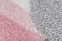 Lalee Dětský kusový koberec Amigo 327 Pink Rozměr koberce: 80 x 150 cm