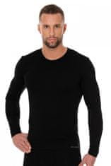 Brubeck Pánské tričko 1120 black, černá, XXL