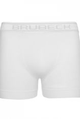 Brubeck Pánské boxerky 00501A white, bílá, S