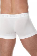 Brubeck Pánské boxerky 10050A white + Ponožky Gatta Calzino Strech, bílá, M