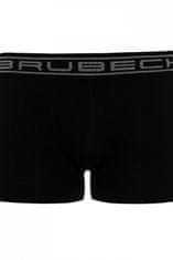 Brubeck Pánské boxerky 10050A black, černá, L