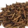 150 g Larva čierneho vojaka (Hermetia illucens) výživný sušený kŕmny hmyz pre vtákov, potkany, korytnačky, terárijných exotov, plávajúce krmivo pre pstruhy, koi kaprov, ryby, psov a mačky