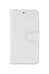 TopQ Pouzdro iPhone 13 mini knížkové bílé s přezkou 66438