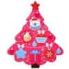Kraftika Hračka pro děti, do vany - růžový vánoční stromeček
