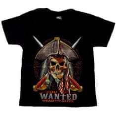 Motohadry.com Dětské tričko s pirátem TDKR 012, 6-8 let