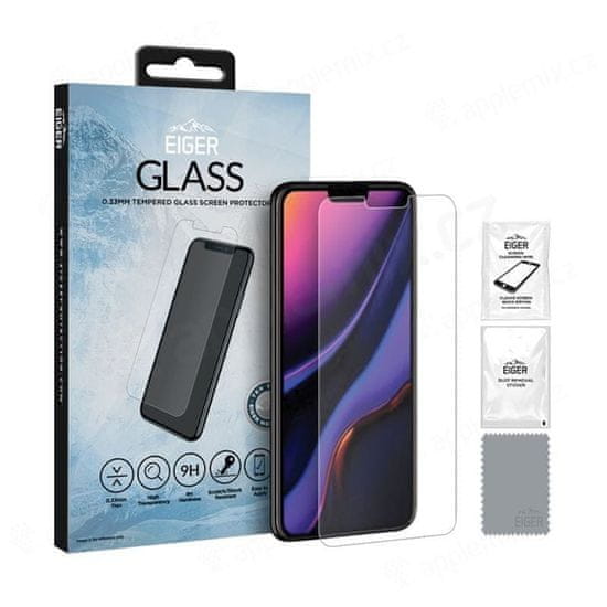 Eiger Tvrzené sklo EIGER pro Apple iPhone X / Xs / 11 Pro - velmi odolné - Tempered Glass 0,3mm