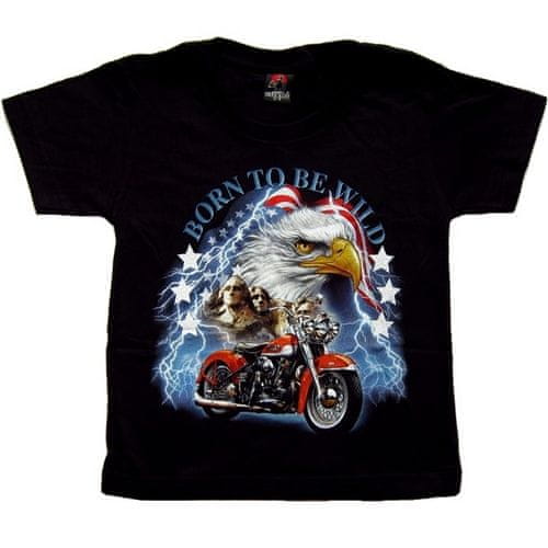 Motohadry.com Dětské tričko s orlem a motorkou TDKR 014