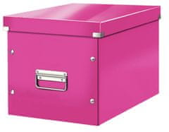Leitz Krabice Leitz Click & Store - L růžová / bílá