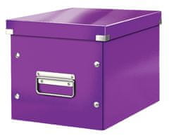 Leitz Krabice Leitz Click & Store - M střední / purpurová