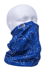 Antivirový šátek s nano membránou- modrý