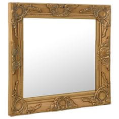 Petromila Nástěnné zrcadlo barokní styl 60 x 60 cm zlaté