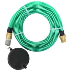 Petromila Sací hadice s mosaznými konektory zelená 1,1" 20 m PVC