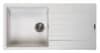 Reginox Granitový jednokomorový dřez Harlem 1000.0 s odkapem. Barvy: bílá, černá, šedá, kávová. - White pure