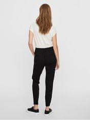 Vero Moda Dámské kalhoty VMEVA Regular Fit 10197909 Black (Velikost S/34)
