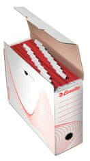 Esselte Box archivní Esselte na závěsné desky - hřbet 11,6 cm / bílá