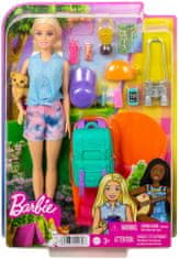 Mattel Barbie Dreamhouse adventures Kempující panenka Malibu HDF73