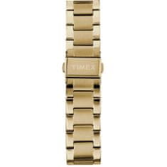 Timex Miami Chronograph Gold TW2P93700, s ocelovým řemínkem