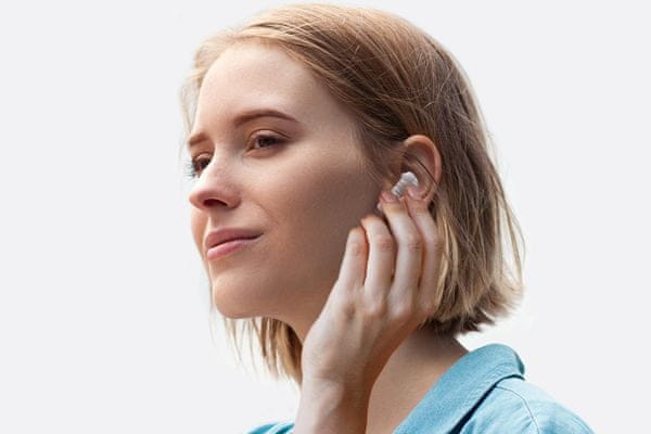  překrásná luxusní sluchátka v minimalistickém stylu honor EarBuds 2 lite Bluetooth anc automatické párování mikrofon nízká latence dotykové ovládání vynikající zvuk 