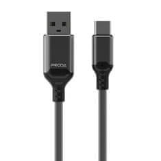 Proda Leiyin PD-B14a kabel USB / USB-C 2.1A 1m, černý