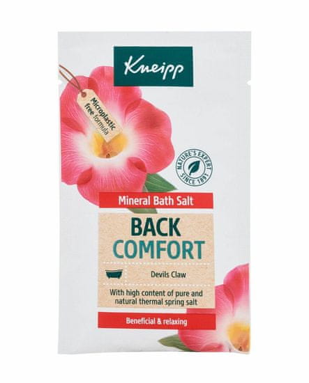 Kneipp 60g back comfort devils claw, koupelová sůl
