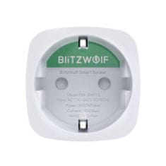 Blitzwolf BW-SHP13 Smart inteligentní zásuvka ZigBee 3.0 3680W, bíla