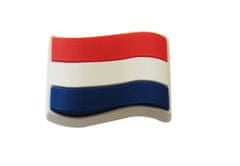 Crocs Dětské jibbitz Crocs Holland Flag 12, růžová vel.