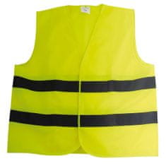 Topex Reflexní vesta výstražná žlutá