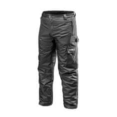 NEO TOOLS Panské pracovní kalhoty, zateplené, oxfordská látka, Velikost M/50