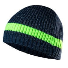 NEO TOOLS Zimní čepice premium s reflexními prvky, modro-zelená