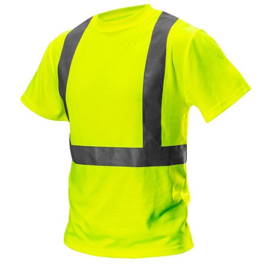 NEO TOOLS Pracovní tričko s vysokou viditelností, žluté