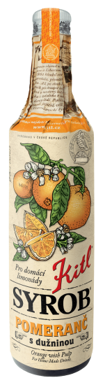 Kitl Syrob Pomeranč s dužninou 500 ml sirup
