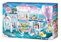 Sluban Girls Dream M38-B0929 Plovoucí vila s bazénem M38-B0929