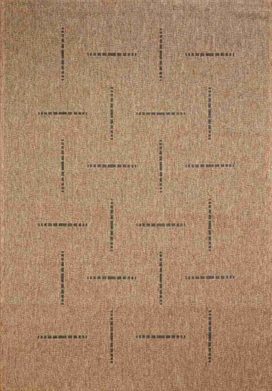 Spoltex Kusový koberec Floorlux Coffee/Black 20008 60x110cm