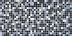 Grace 3D obkladový omyvatelný panel PVC Mozaika černá (480 x 955 mm)