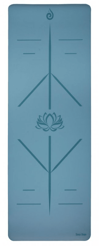 Sharp Shape Podložka na jógu Shanti modrá