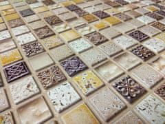 Grace 3D obkladový omyvatelný panel PVC Mozaika Casablanca (480 x 955 mm)