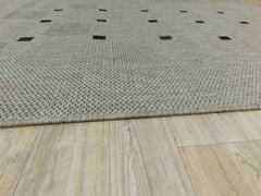 Spoltex Kusový koberec Floorlux Silver/Black 20079 60x110cm