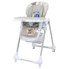 Baby Mix Jídelní židlička Infant latte