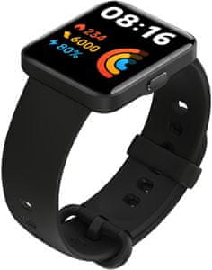 Chytré hodinky Xiaomi Redmi Watch 2 Lite GL, barevný TFT LCD displej, dlouhá výdrž, multisport, GPS, Glonass, Galileo, BDS, SpO2, spánek, tepová frekvence, srdeční zóny vyspělá GPS SpO2 vodotěsné chytré hodinky 5ATM 100+ sportovních režimů Bluetooth 5.0 notifikace z telefonu