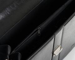 Solier Aktovka Business Briefcase Black