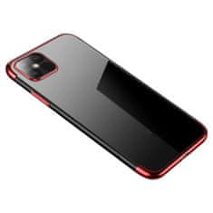 IZMAEL Pouzdro Clear Color s barevným lemem pro Apple iPhone 13 Pro Max - Červená KP12949