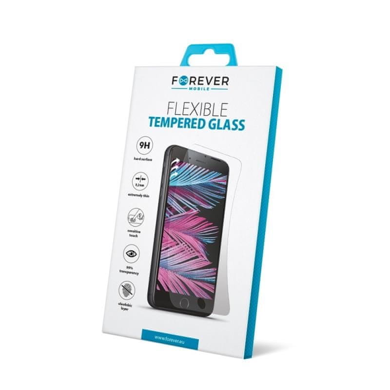 Forever Tvrzené sklo Flexible 2,5D pro iPhone 13/13 Pro/14 6.1" GSM110199, transparentní